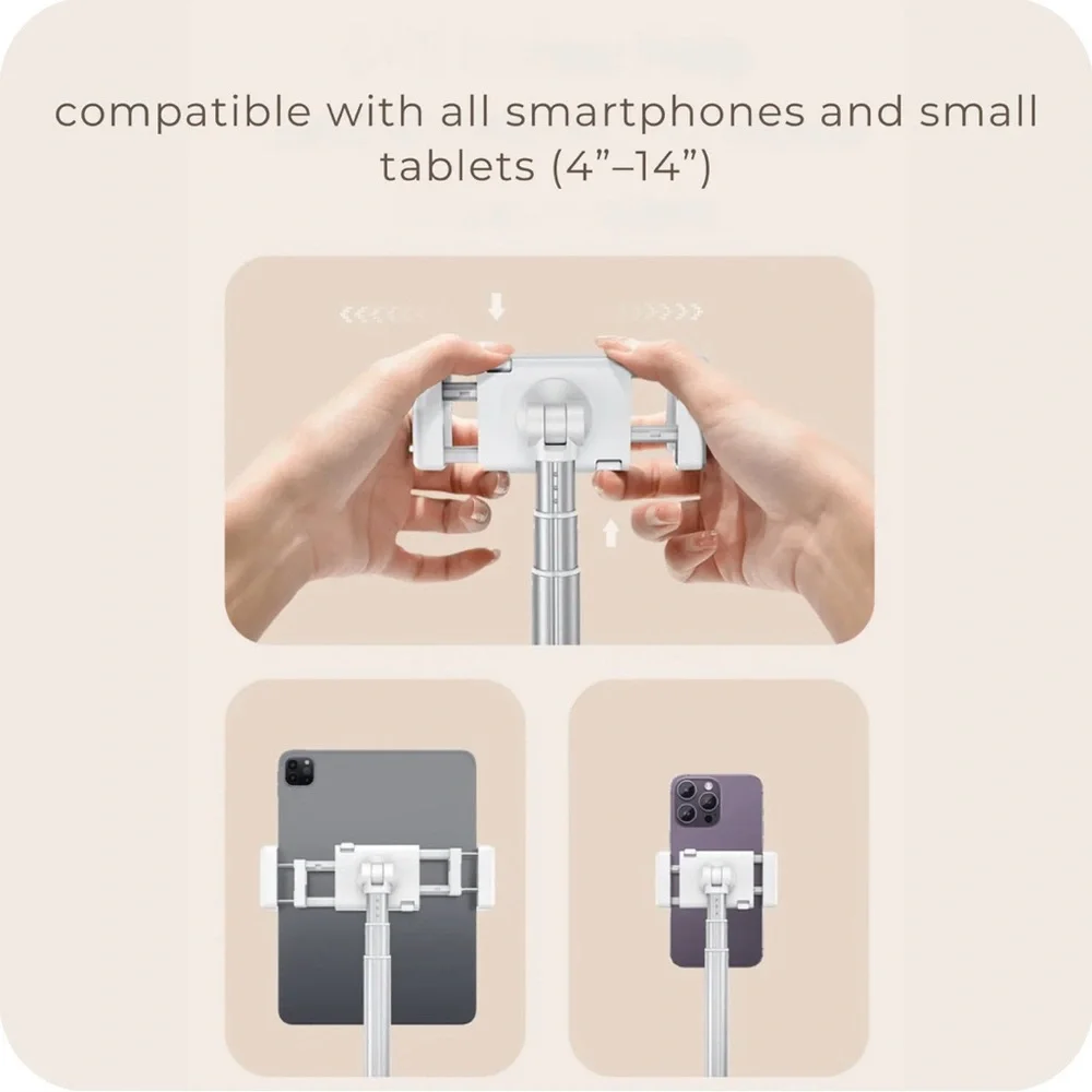 Champion White and Black Wireless Phone Holder